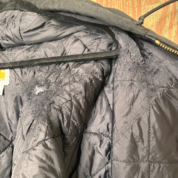 Carhartt Yukon Extremes Insulated Hooded Jacket Mens 5XL Regular J133 Full Zip - Picture 4 of 8